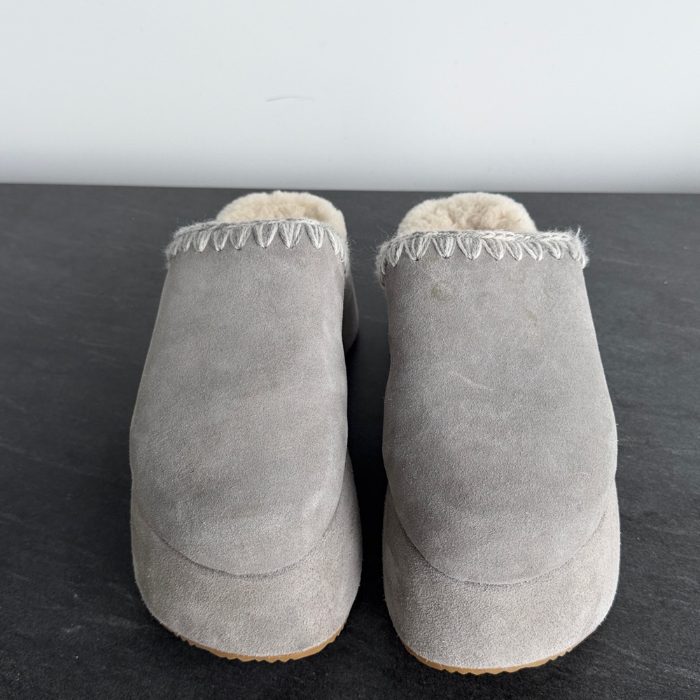 MOU Layla Chunky Platform Clogs Cozy - Picture 3 of 6